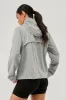 Canada Weather Gear Hooded Zip Up Lightweight Jacket - Grey sold by Fairweather