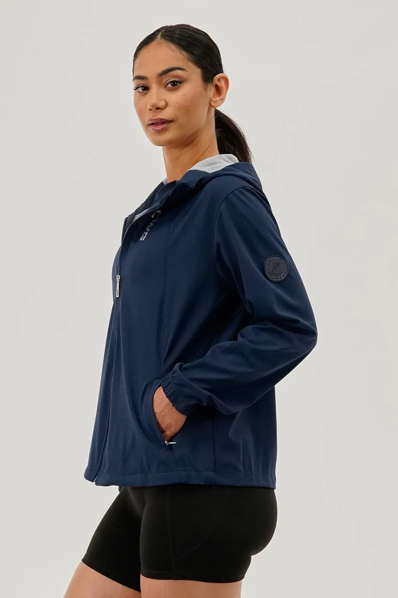 Canada Weather Gear Hooded Zip Up Lightweight Jacket - Navy sold by Fairweather product image thumbnail 2