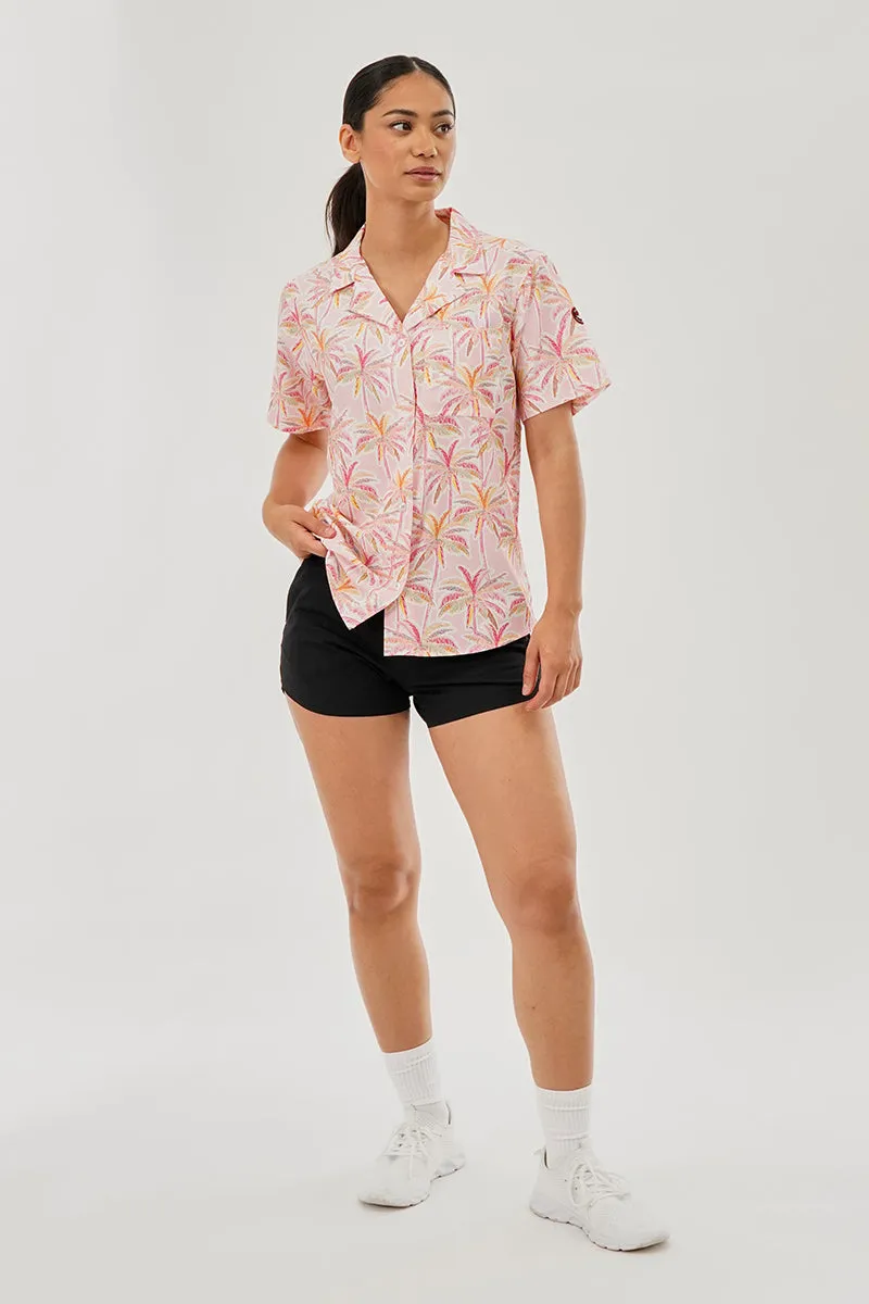 Canada Weather Gear Printed Short Sleeve Button Up Shirt - Pink sold by Fairweather product image thumbnail 5