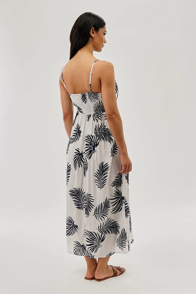 International INC Company Printed Square Neck Maxi Dress - White sold by Fairweather product image thumbnail 3