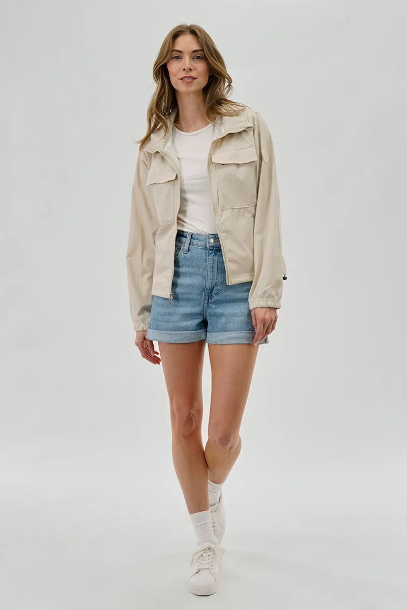 Canada Weather Gear Hooded Utility Lightweight Jacket - Cream sold by Fairweather product image thumbnail 5