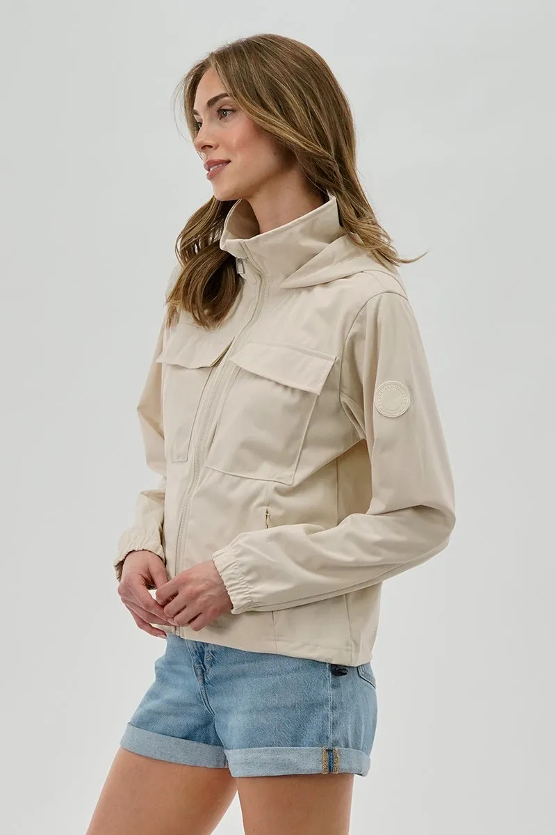 Canada Weather Gear Hooded Utility Lightweight Jacket - Cream sold by Fairweather product image thumbnail 2