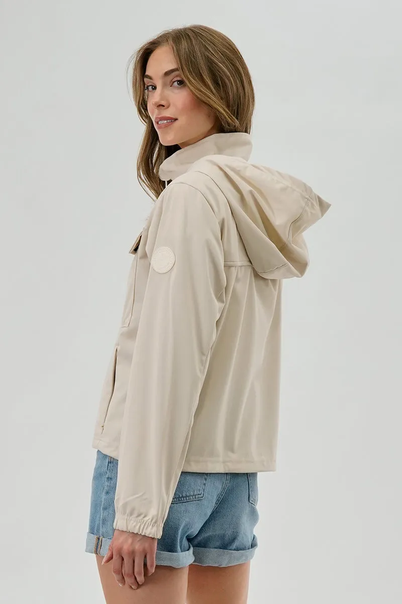 Canada Weather Gear Hooded Utility Lightweight Jacket - Cream sold by Fairweather product image thumbnail 3