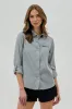 Canada Weather Gear Button Up Collared Shirt - Grey sold by Fairweather