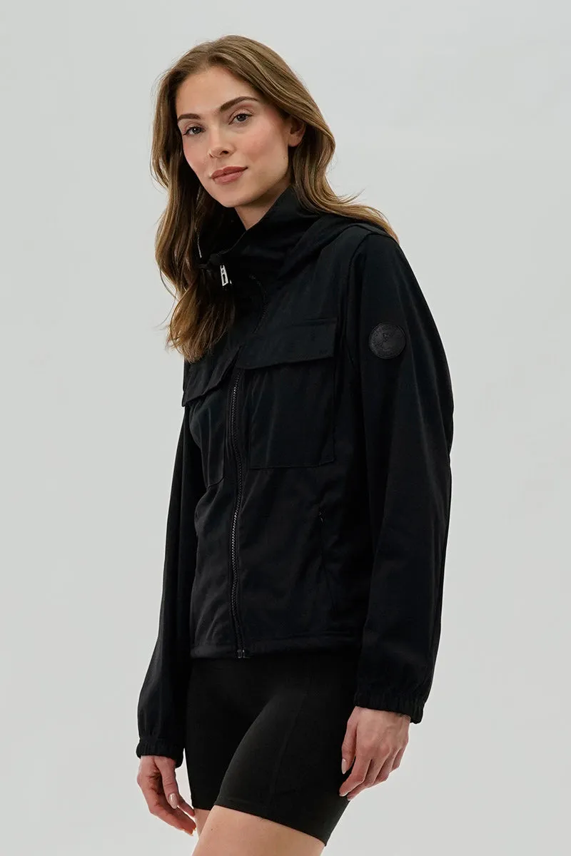 Canada Weather Gear Hooded Utility Lightweight Jacket - Black sold by Fairweather product image thumbnail 2