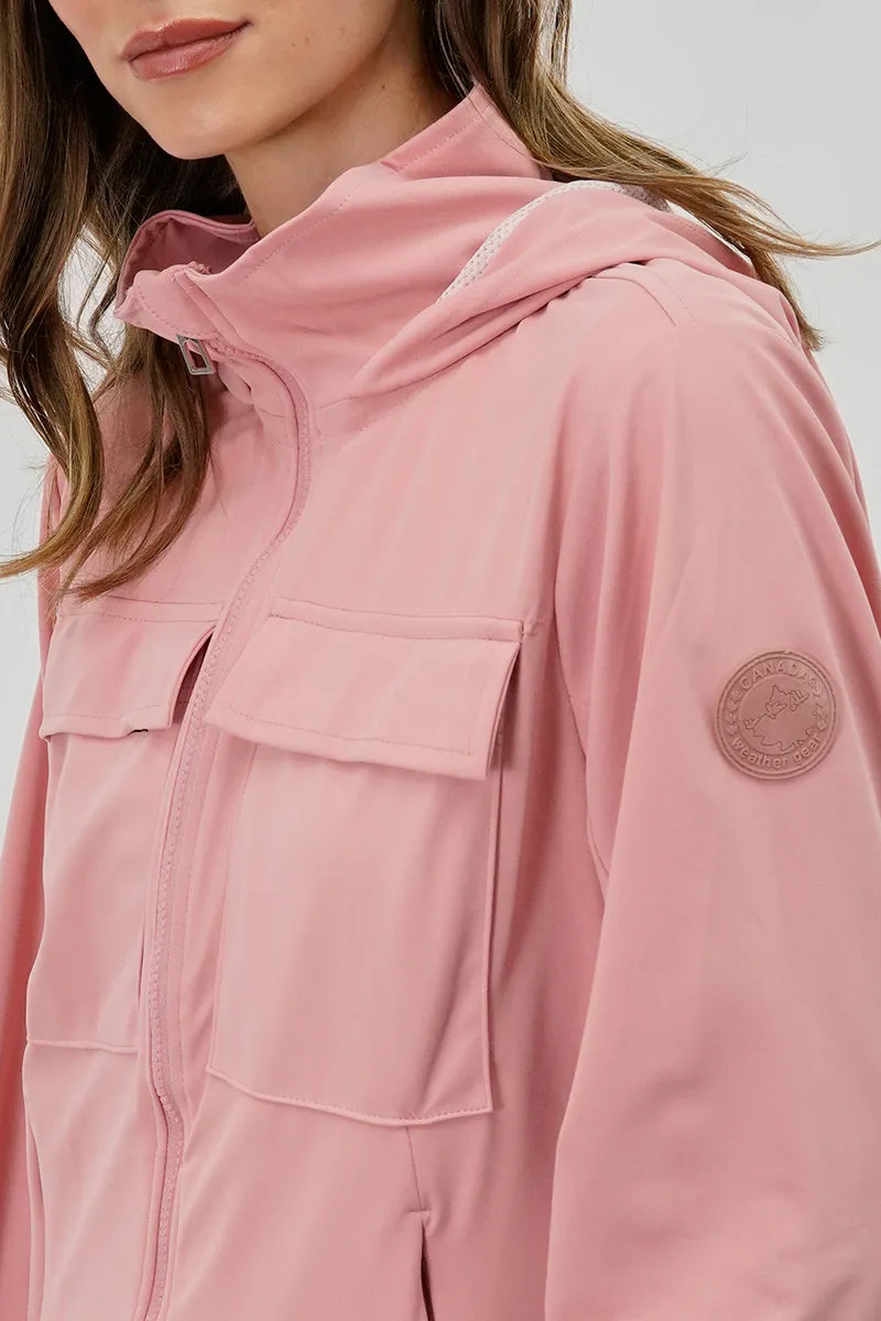 Canada Weather Gear Hooded Utility Lightweight Jacket - Pink sold by Fairweather product image thumbnail 4