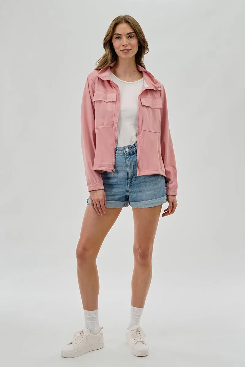 Canada Weather Gear Hooded Utility Lightweight Jacket - Pink sold by Fairweather product image thumbnail 5