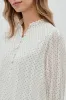 Costa Blanca Polka Dot Long Sleeve Blouse - White sold by Fairweather