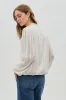 Costa Blanca Polka Dot Long Sleeve Blouse - White sold by Fairweather