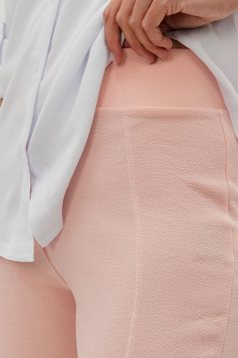 Majora High Waisted Ankle Pants - Pink sold by Fairweather product image thumbnail 4