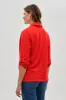 Majora Open Roll Up Sleeve Blazer - Red sold by Fairweather