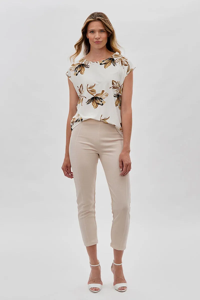 Beechers Brook Floral Cap Sleeve Blouse - White sold by Fairweather product image thumbnail 5