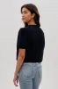 Beechers Brook Button Down Eyelet Blouse - Navy sold by Fairweather