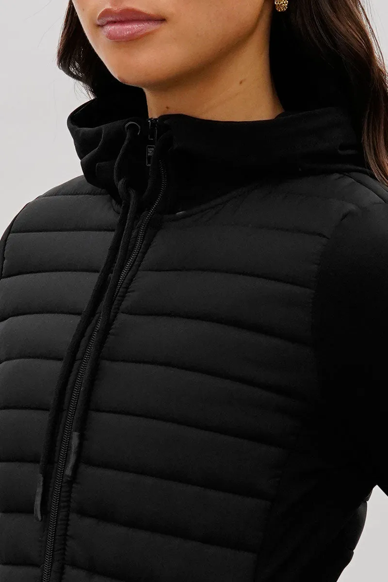 Super Triple Goose Puffer Active Lightweight Jacket - Black sold by Fairweather product image thumbnail 4