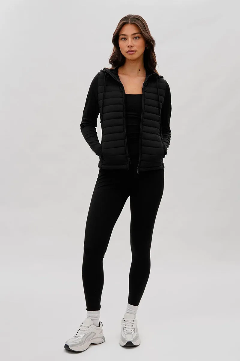Super Triple Goose Puffer Active Lightweight Jacket - Black sold by Fairweather product image thumbnail 5