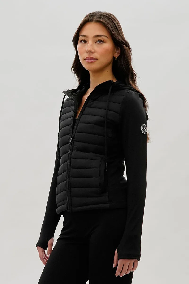 Super Triple Goose Puffer Active Lightweight Jacket - Black sold by Fairweather product image thumbnail 2