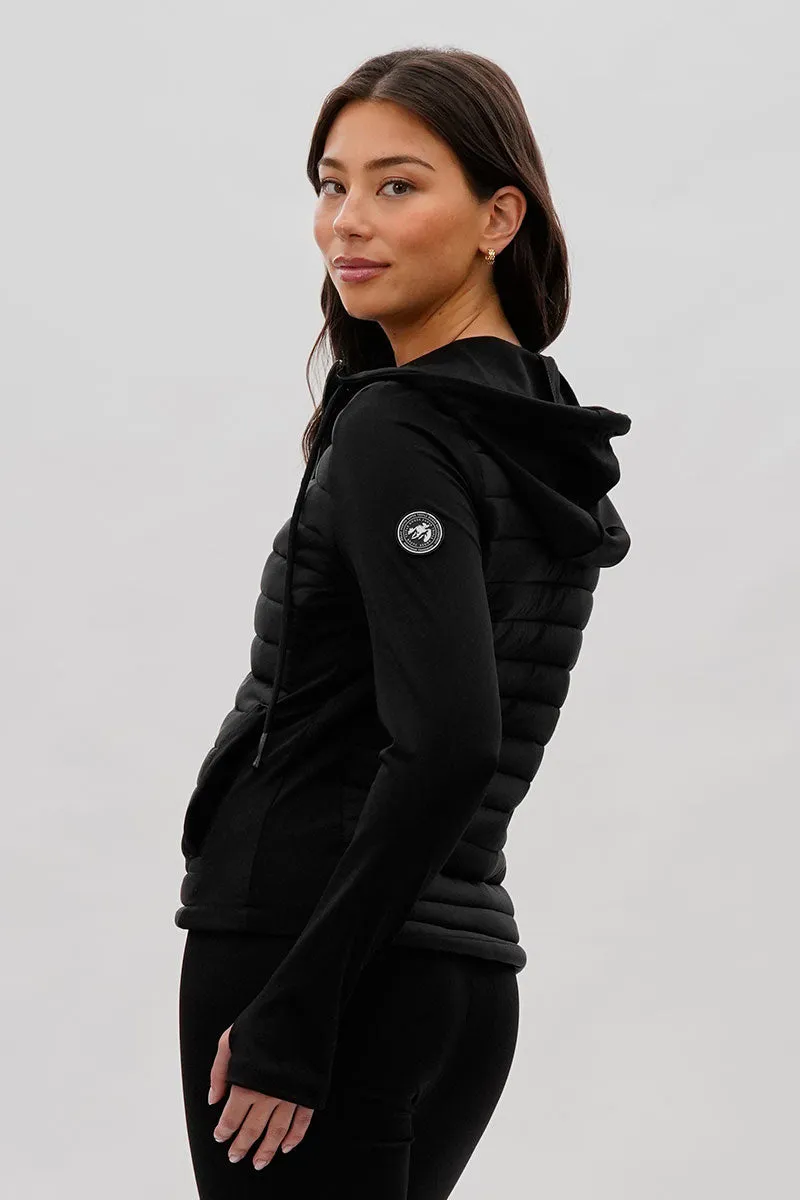 Super Triple Goose Puffer Active Lightweight Jacket - Black sold by Fairweather product image thumbnail 3