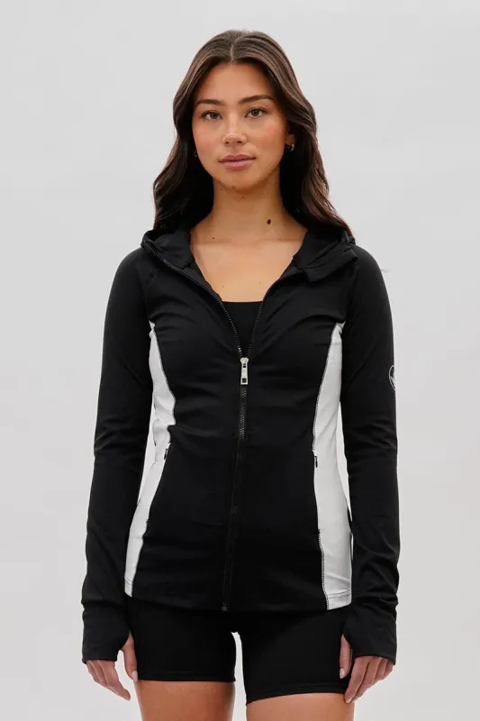 Canada Weather Gear Zip Up Yoga Lightweight Jacket - Black sold by Fairweather
