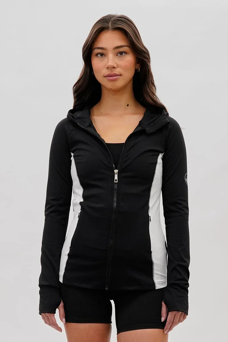 Canada Weather Gear Zip Up Yoga Lightweight Jacket - Black sold by Fairweather