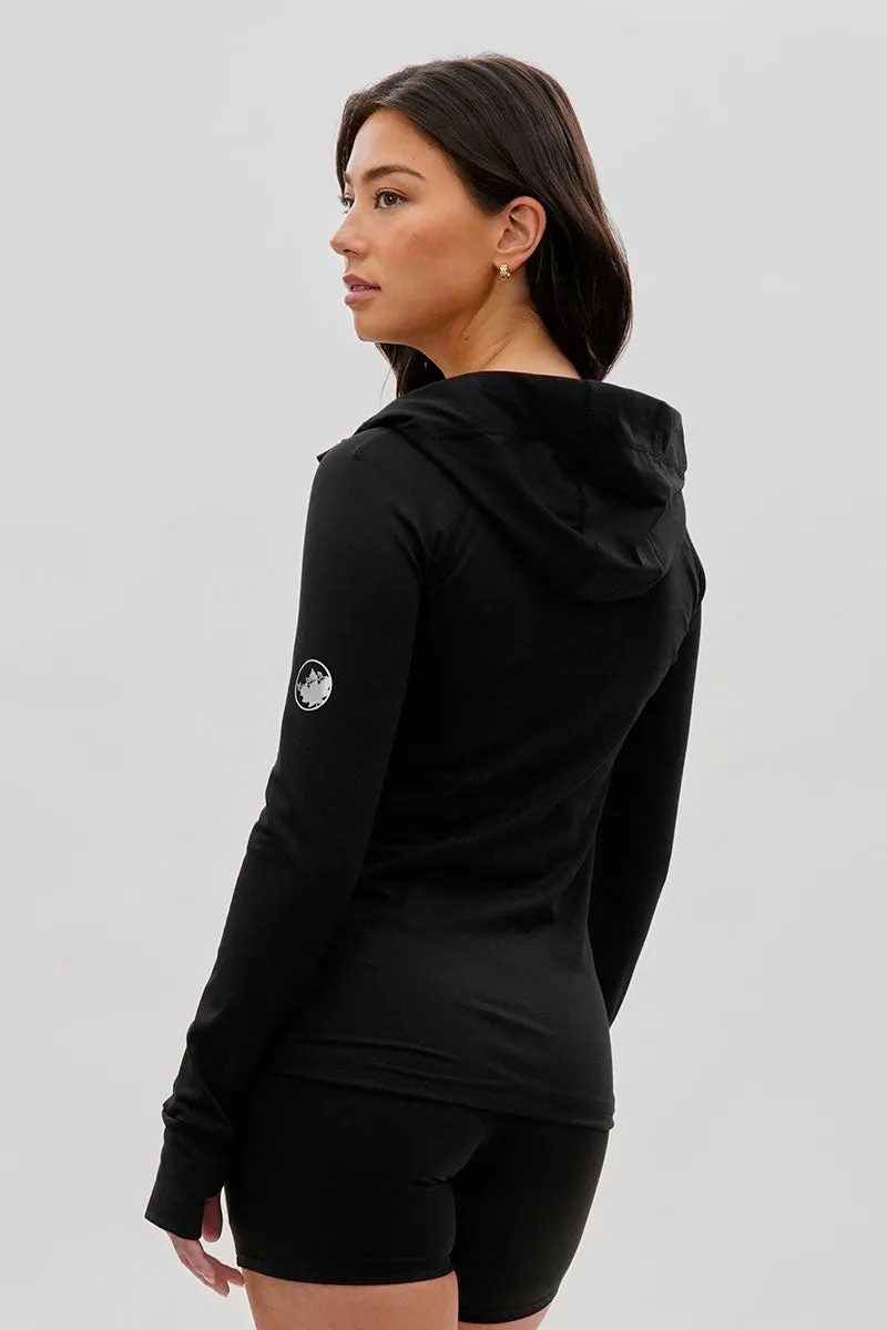 Canada Weather Gear Zip Up Yoga Lightweight Jacket - Black sold by Fairweather product image thumbnail 3