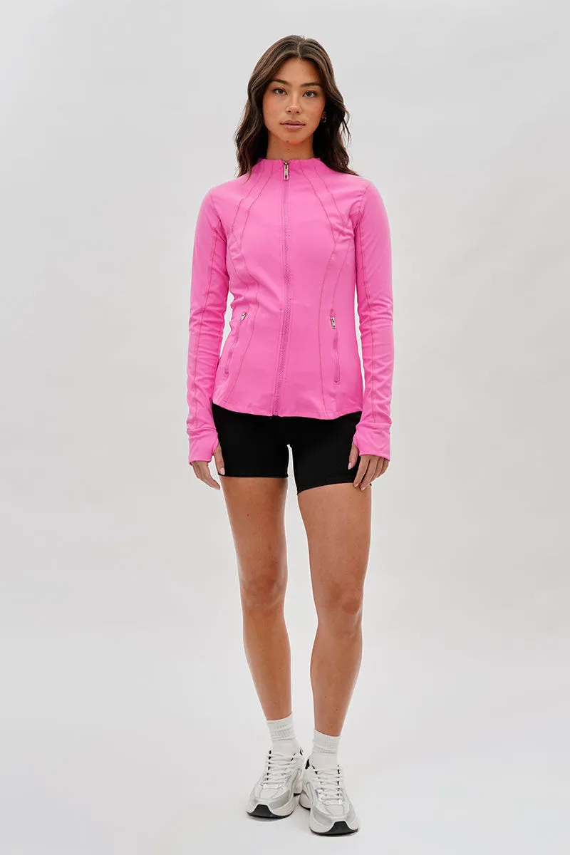 Canada Weather Gear Fitted Yoga Lightweight Jacket - Pink sold by Fairweather product image thumbnail 5