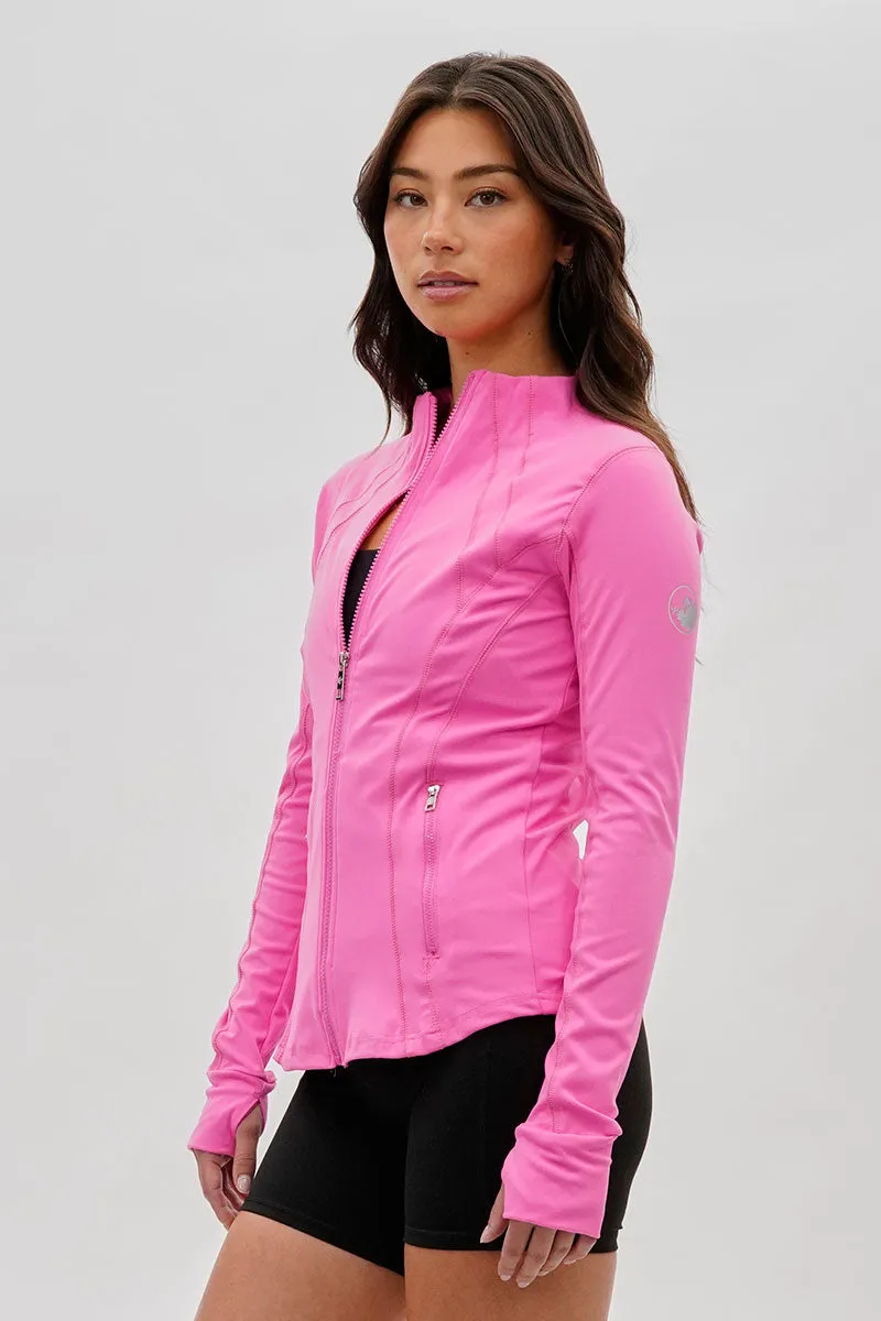 Canada Weather Gear Fitted Yoga Lightweight Jacket - Pink sold by Fairweather product image thumbnail 2