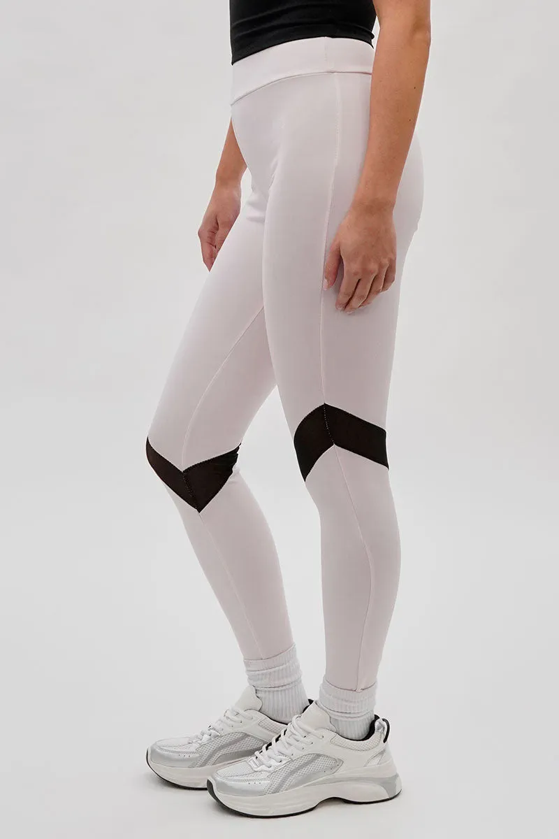 Super Triple Goose Mesh Detail Leggings - Blush sold by Fairweather product image thumbnail 2