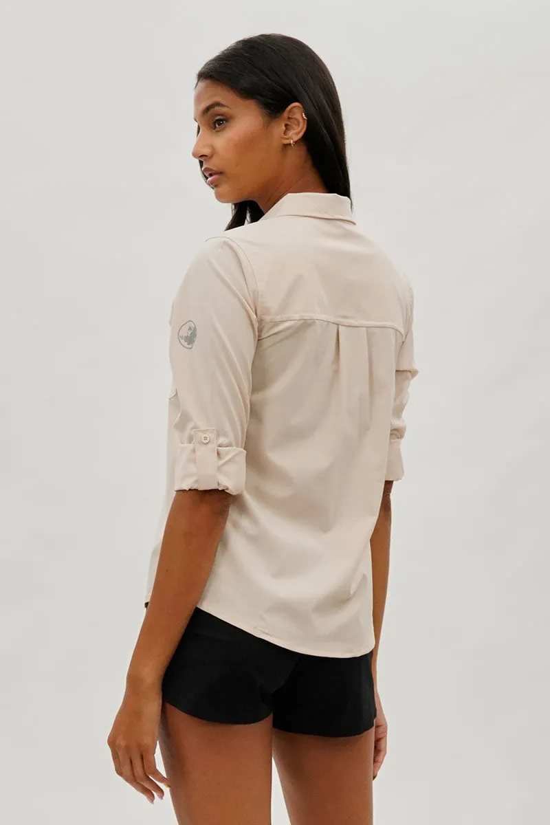 Canada Weather Gear Button Up Utility Shirt - Beige sold by Fairweather product image thumbnail 3