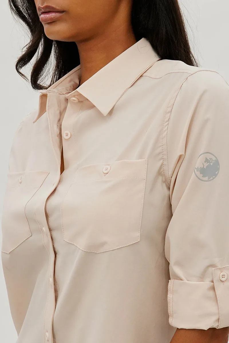 Canada Weather Gear Button Up Utility Shirt - Beige sold by Fairweather product image thumbnail 4