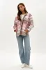 Canada Weather Gear Plaid Button Up Lightweight Jacket - Pink sold by Fairweather