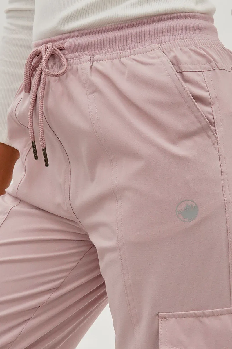 Canada Weather Gear Tie Waist Cargo Joggers - Pink sold by Fairweather product image thumbnail 4