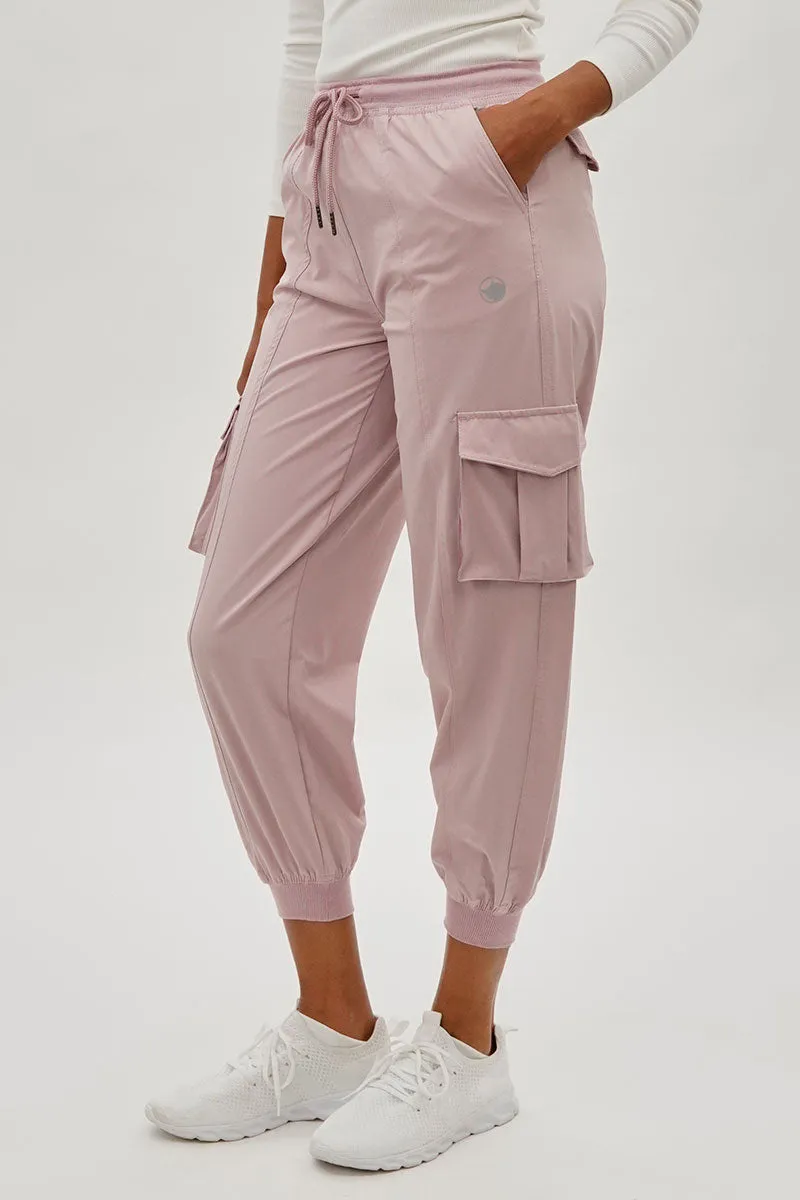 Canada Weather Gear Tie Waist Cargo Joggers - Pink sold by Fairweather product image thumbnail 2