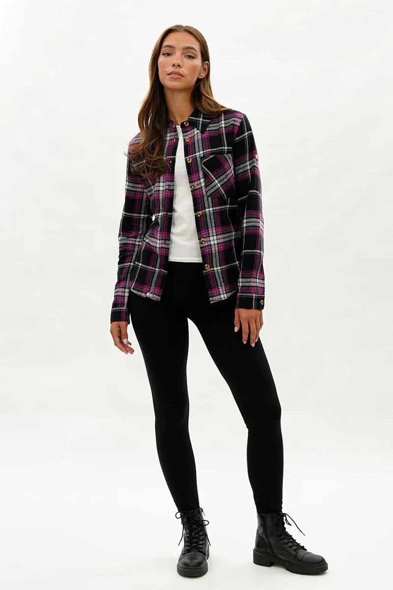 Canada Weather Gear Button Up Flannel Shirt - Black sold by Fairweather product image thumbnail 5