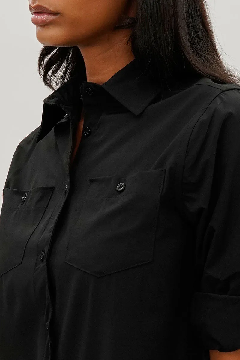 Canada Weather Gear Button Up Utility Shirt - Black sold by Fairweather product image thumbnail 4