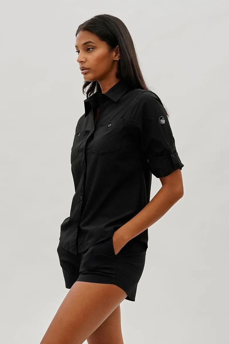 Canada Weather Gear Button Up Utility Shirt - Black sold by Fairweather product image thumbnail 2