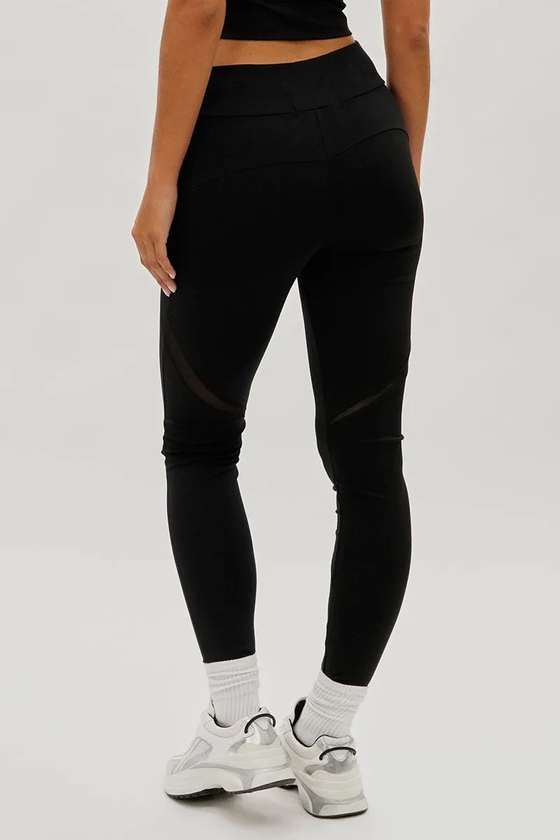Super Triple Goose High Waisted Leggings - Black sold by Fairweather product image thumbnail 3