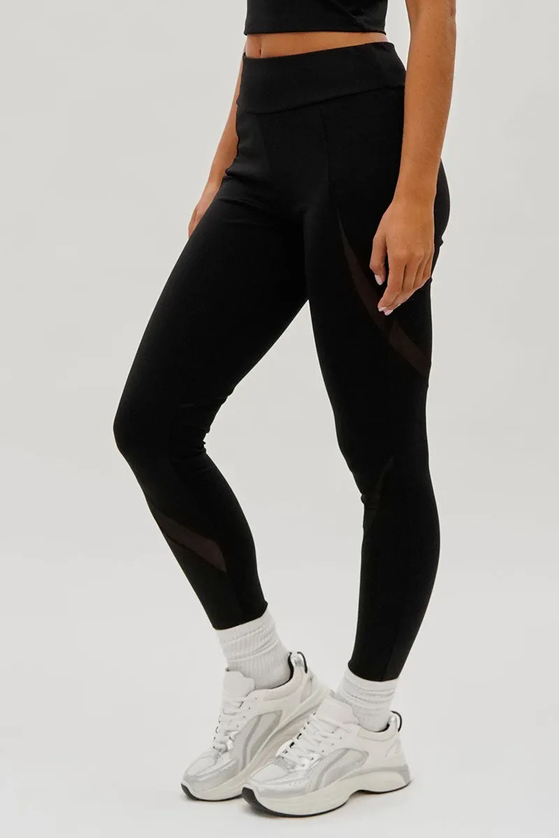 Super Triple Goose High Waisted Leggings - Black sold by Fairweather product image thumbnail 2