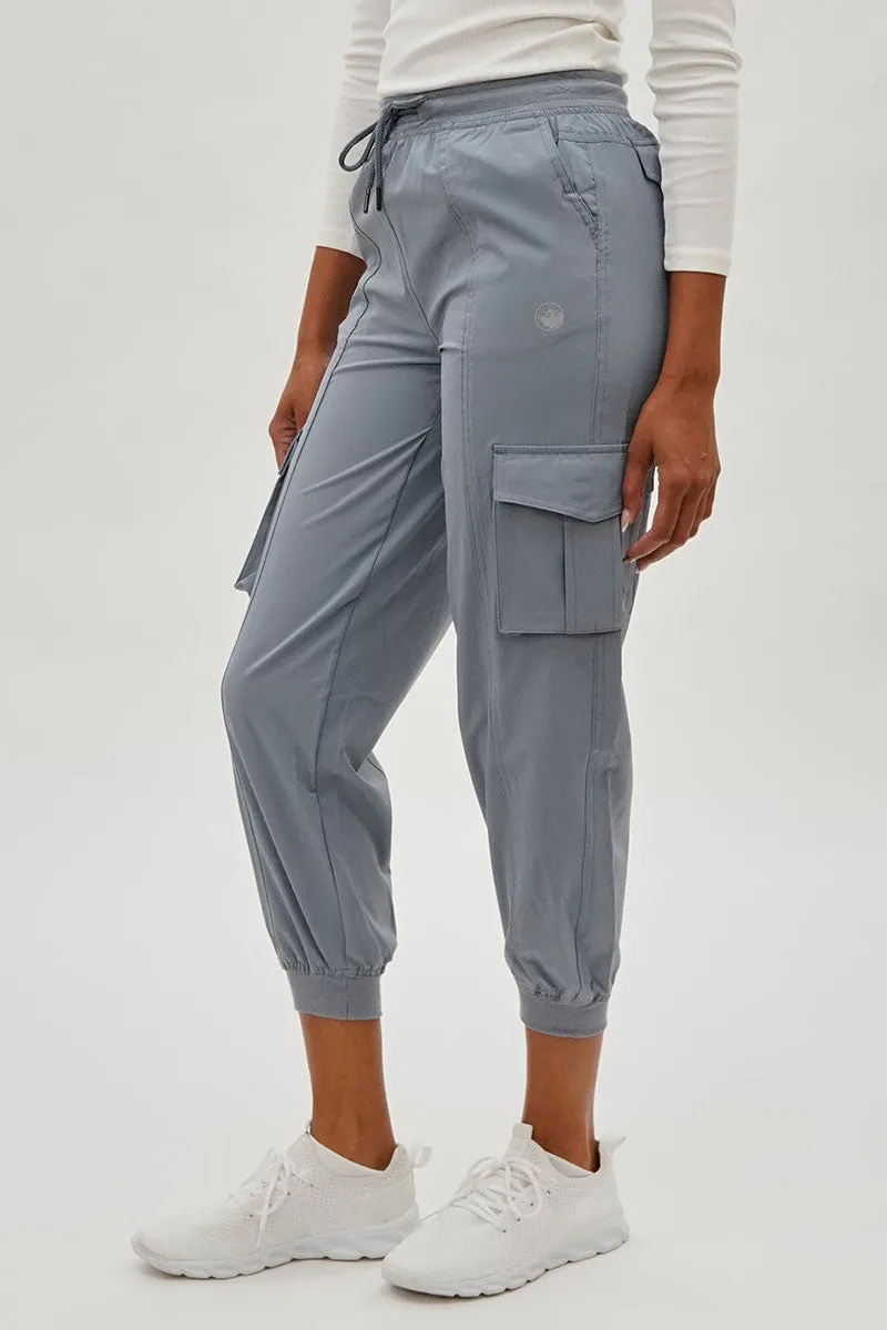 Canada Weather Gear Tie Waist Cargo Joggers - Grey sold by Fairweather product image thumbnail 2