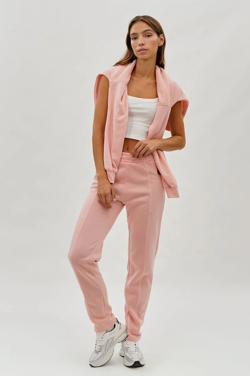 Fahrenheit Fleece Straight Leg Jogger Sweatpants - Pink sold by Fairweather product image thumbnail 5