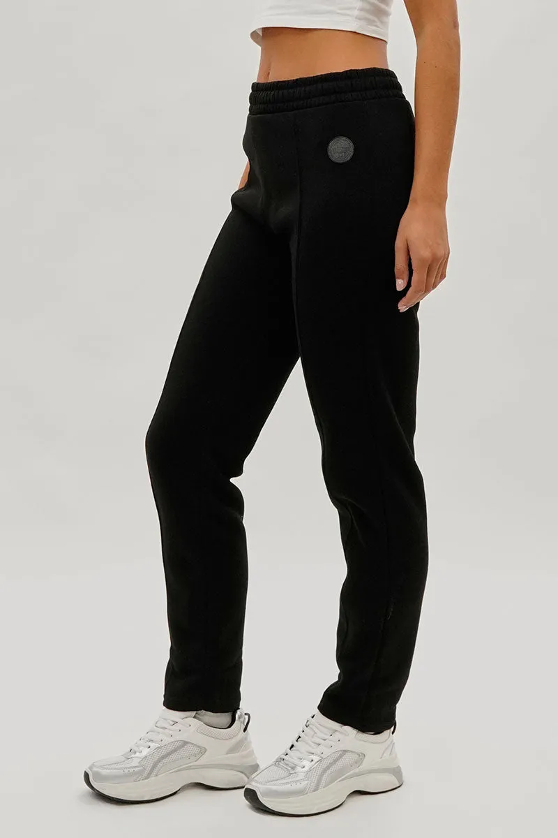 Fahrenheit Fleece Straight Leg Jogger Sweatpants - Black sold by Fairweather product image thumbnail 2