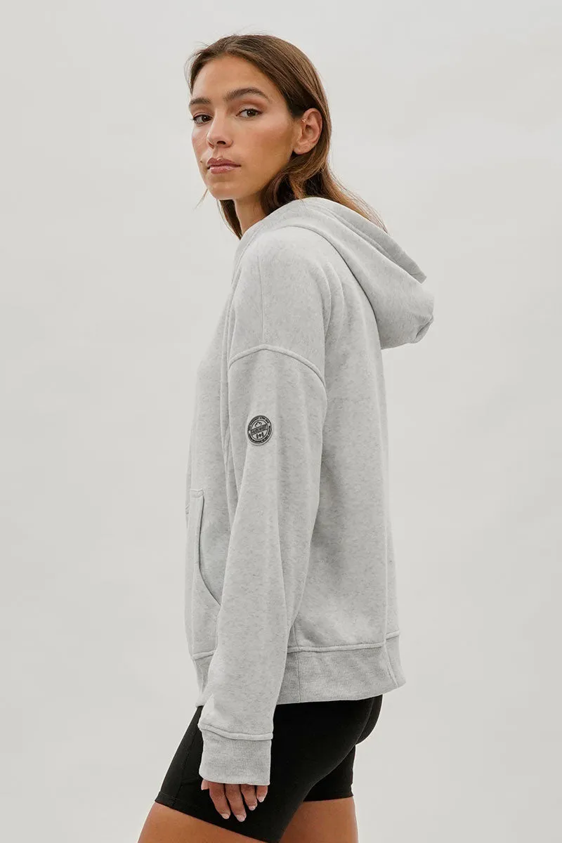 Fahrenheit Drop Shoulder Pullover Hoodie - Grey sold by Fairweather product image thumbnail 2