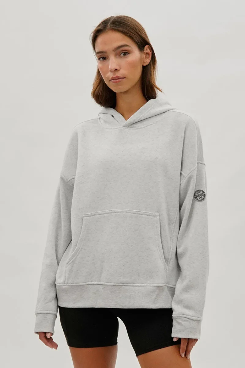 Fahrenheit Drop Shoulder Pullover Hoodie - Grey sold by Fairweather
