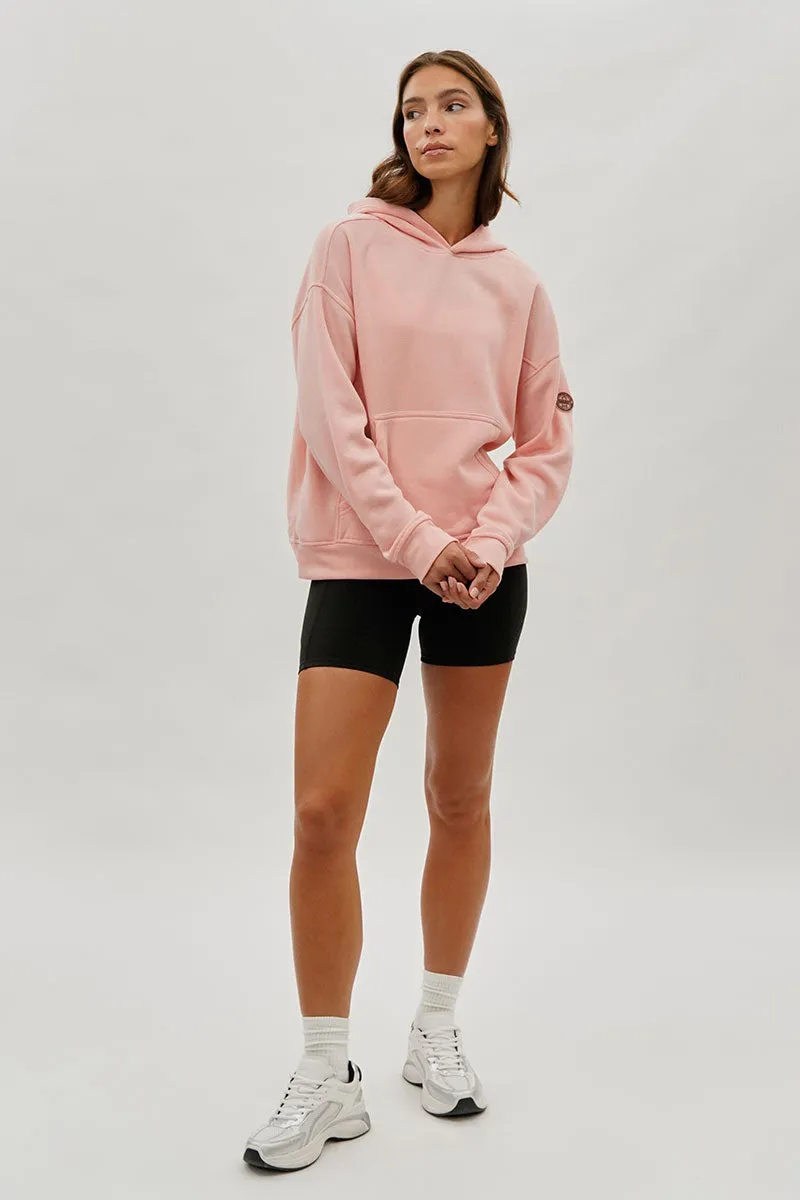 Fahrenheit Drop Shoulder Pullover Hoodie - Pink sold by Fairweather product image thumbnail 5