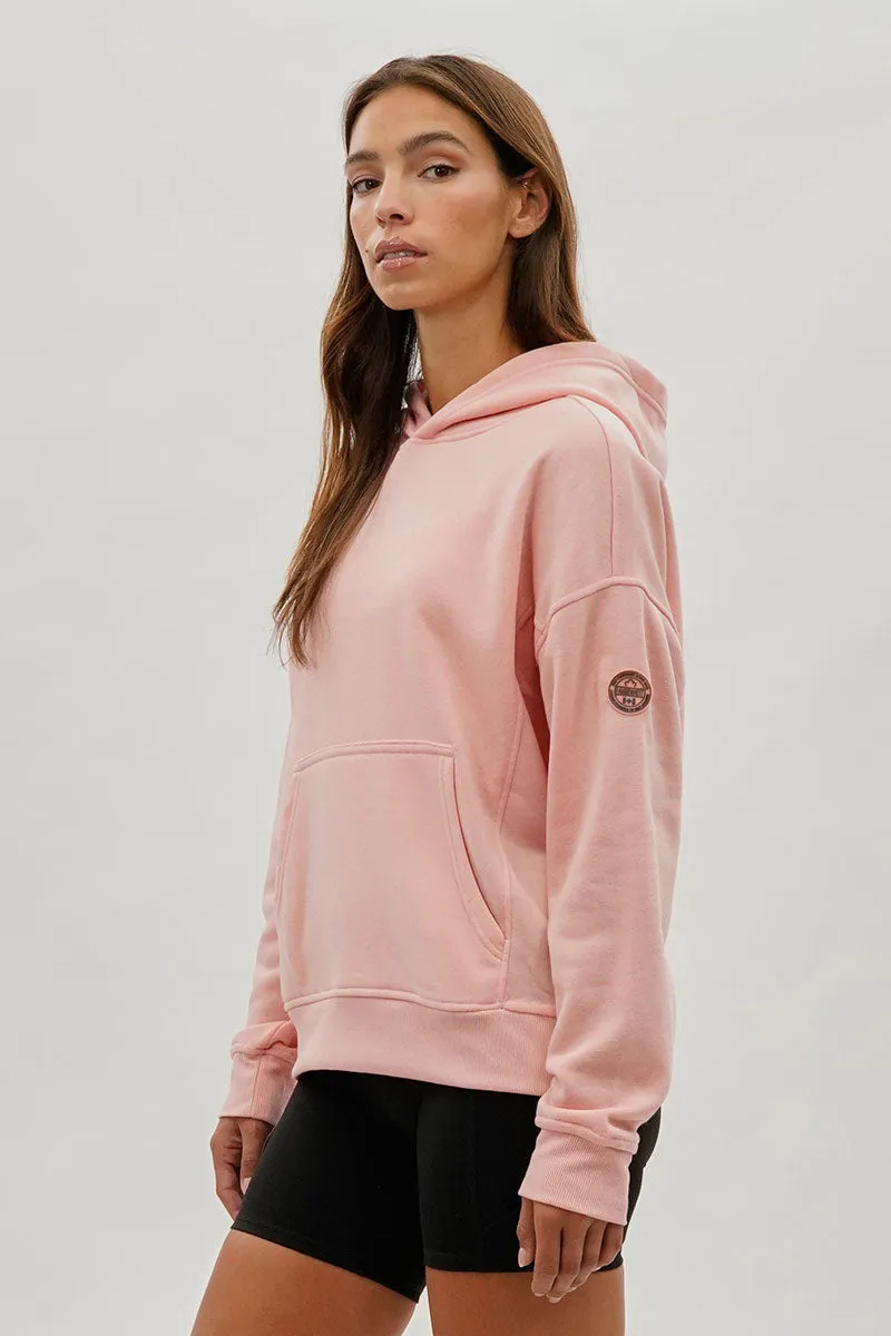 Fahrenheit Drop Shoulder Pullover Hoodie - Pink sold by Fairweather product image thumbnail 2