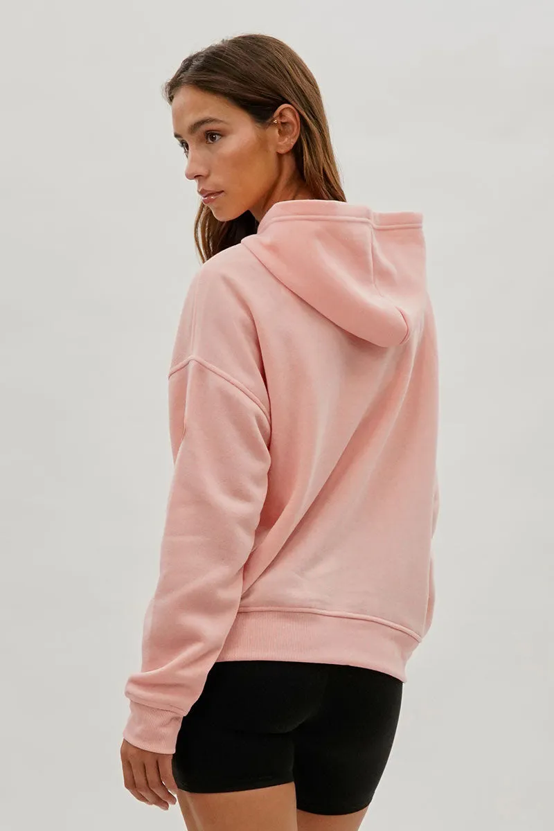 Fahrenheit Drop Shoulder Pullover Hoodie - Pink sold by Fairweather product image thumbnail 3