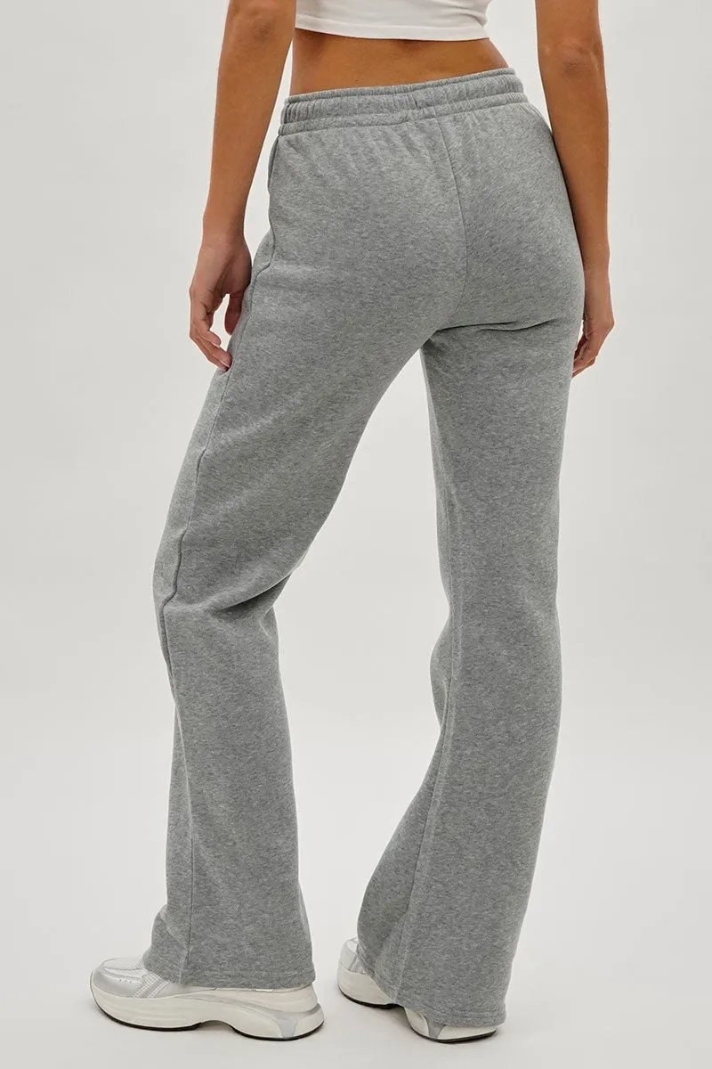 Fahrenheit Wide Leg Drawstring Sweatpants - Grey sold by Fairweather product image thumbnail 3