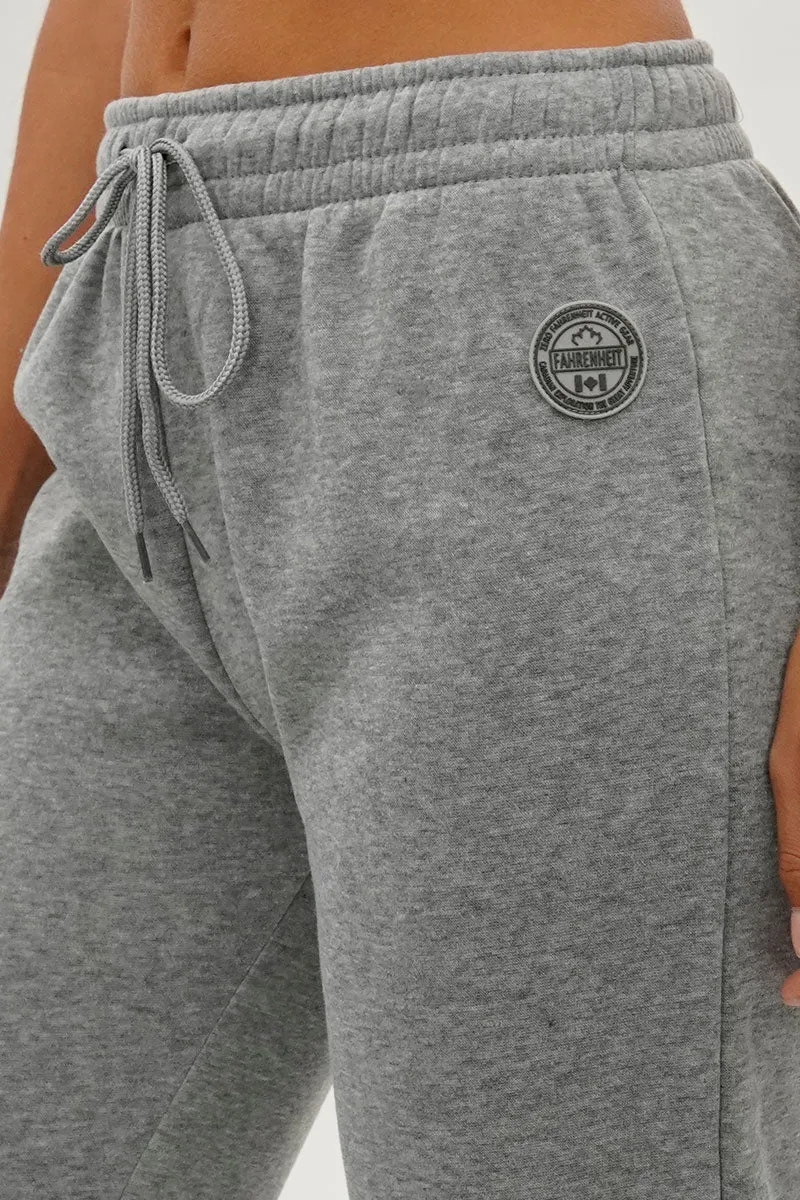 Fahrenheit Wide Leg Drawstring Sweatpants - Grey sold by Fairweather product image thumbnail 4