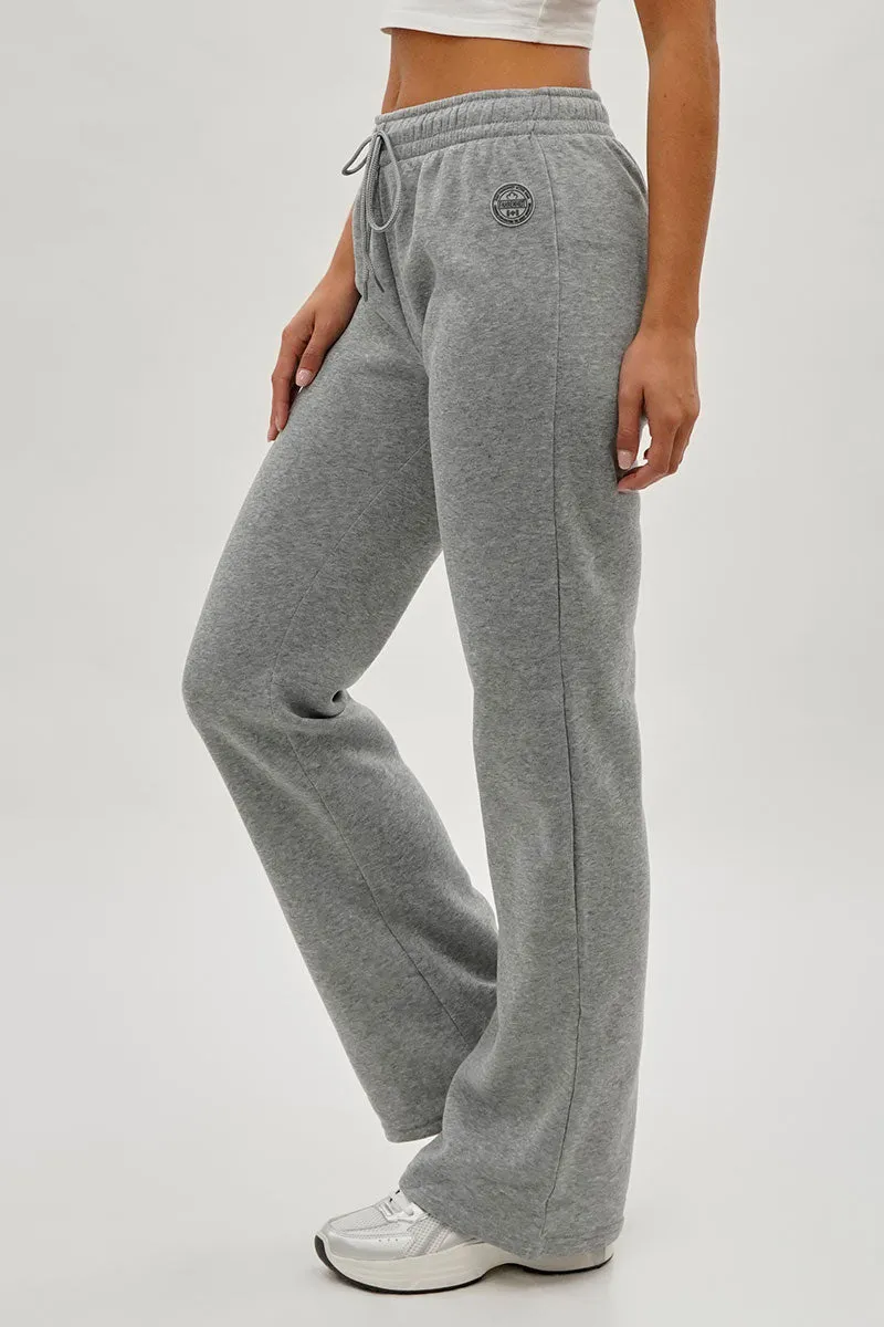Fahrenheit Wide Leg Drawstring Sweatpants - Grey sold by Fairweather product image thumbnail 2