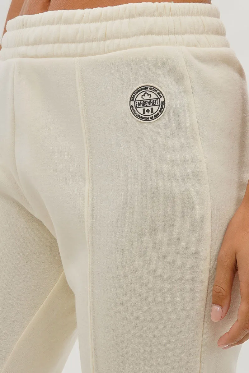 Fahrenheit Fleece Straight Leg Jogger Sweatpants - Cream sold by Fairweather product image thumbnail 4