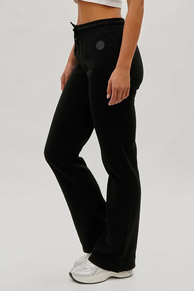Fahrenheit Wide Leg Drawstring Sweatpants - Black sold by Fairweather product image thumbnail 2